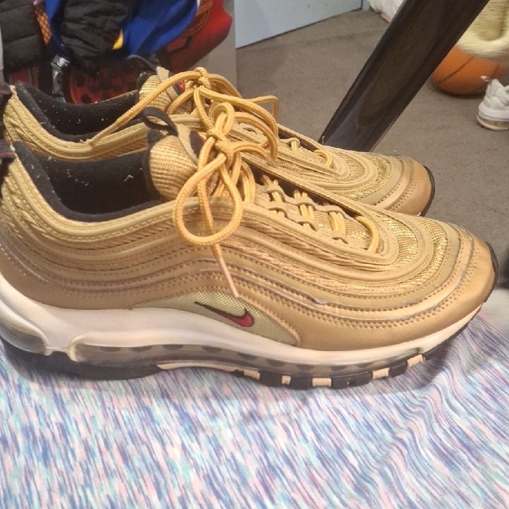 Nike Air Max 97 Men's Shoes - Gold